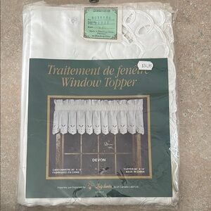 Devon Window Topper by Levolor - White